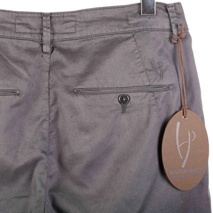 Handpicked Linen Shorts (Grey) (New)