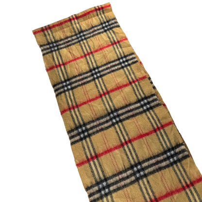 Burberry Scarf (Light Beige) (Vintage)