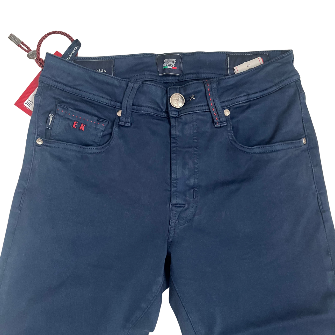 Tramarossa Michelangelo Slim Fit Jeans (Dark Navy) (New)