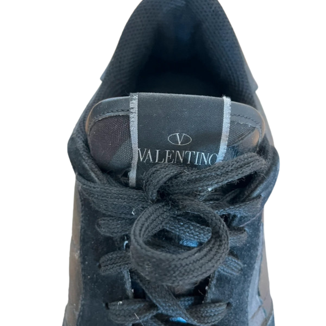Valentino Garavani Rockrunner Sneakers (Black)