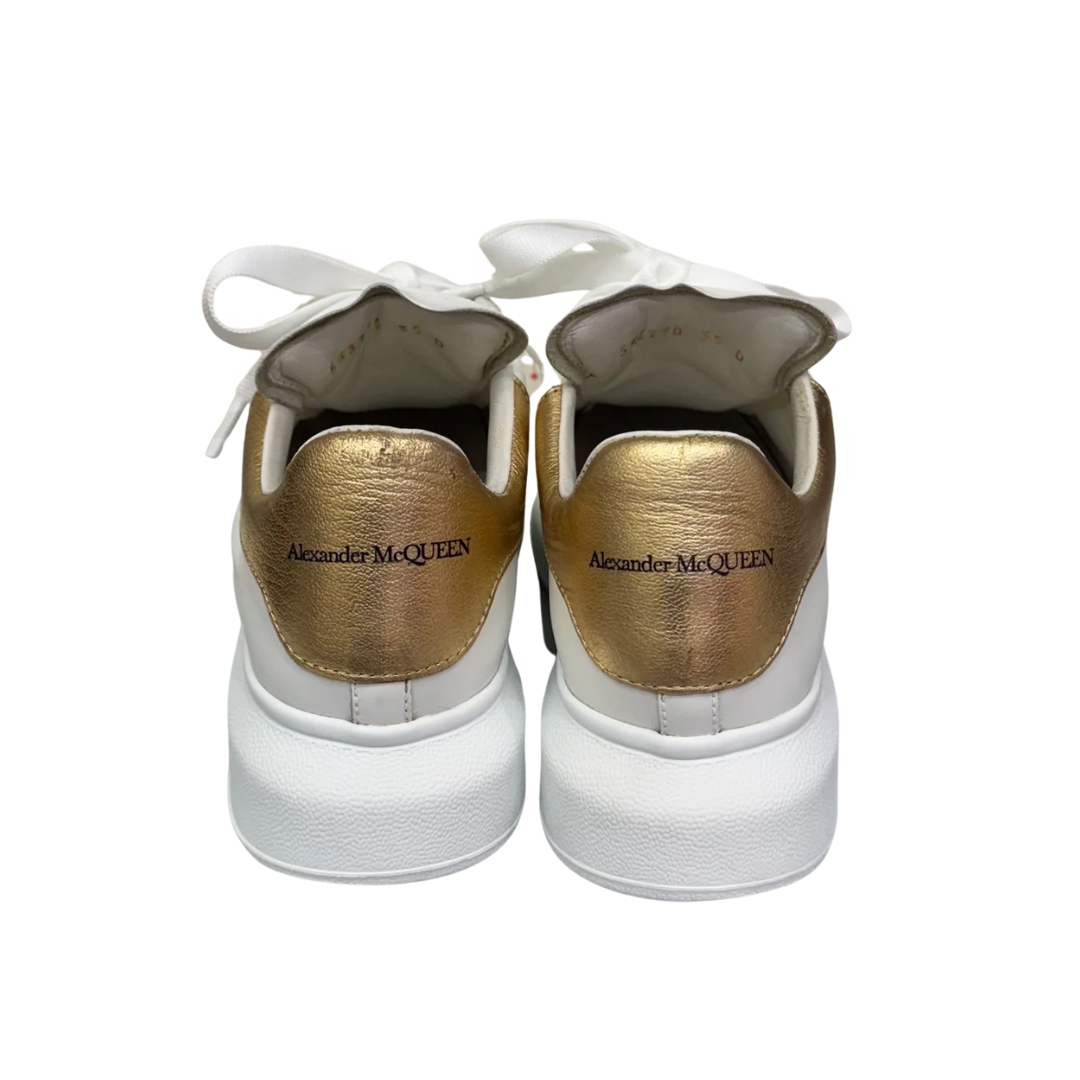 Alexander Mcqueen Sneakers (White Gold) (Womens)