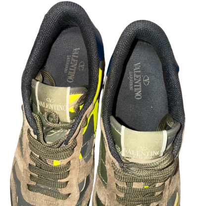 Valentino Garavani Rockrunner Sneakers (Khaki)