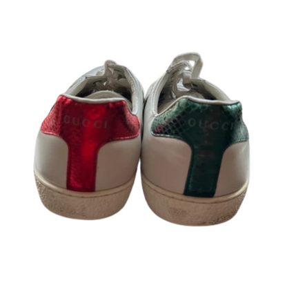 Gucci Ace Sneakers (White)