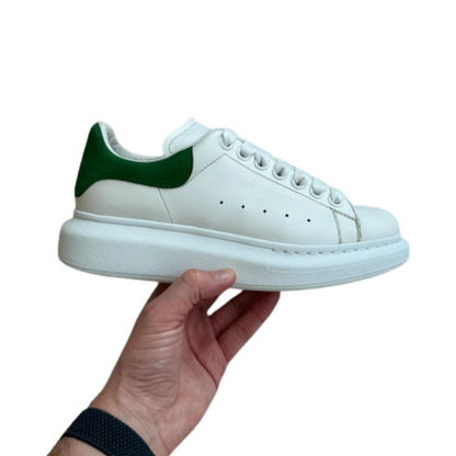Alexander Mcqueen Sneakers (White Green) (Womens)