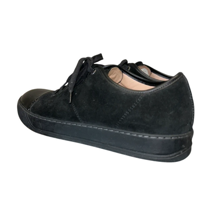 Lanvin Cap Toe Sneakers (Black)