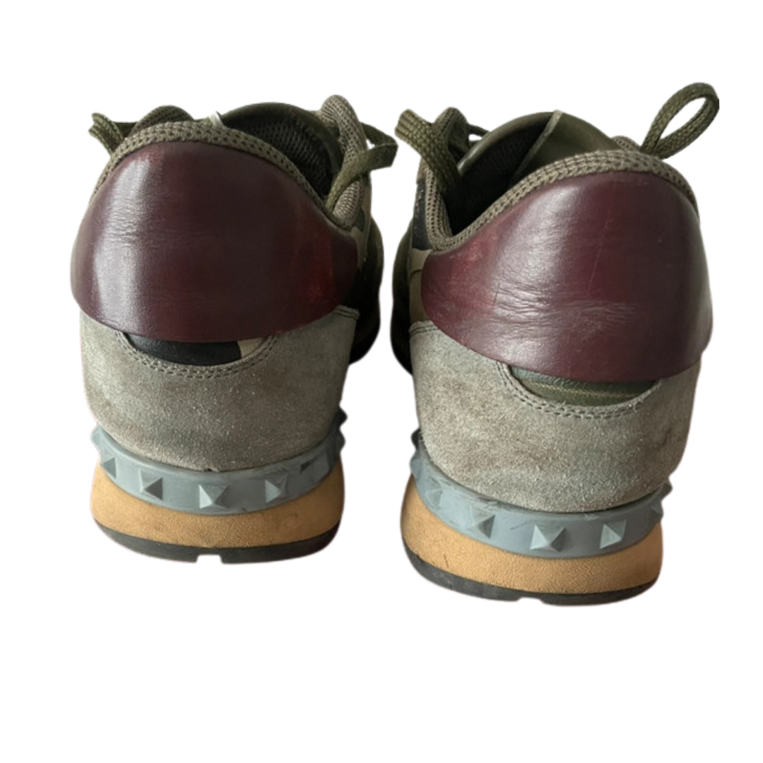 Valentino Garavani Rockrunner Sneakers (Khaki) 
