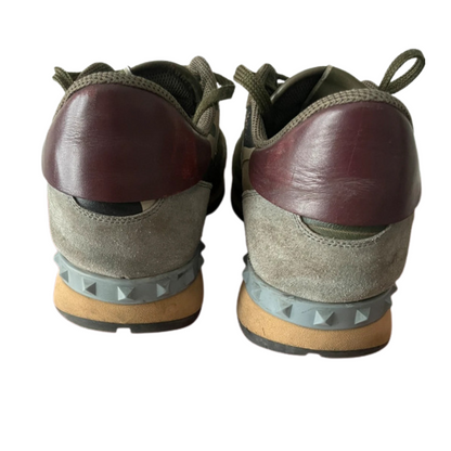 Valentino Garavani Rockrunner Sneakers (Khaki) 