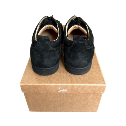Christian Louboutin Louis Junior Spike Sneakers (Black)