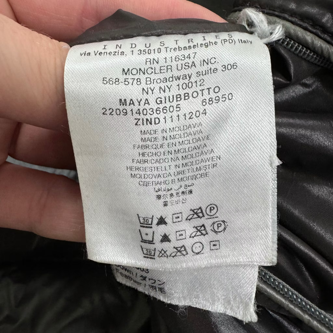 Moncler Maya Down Jacket (Grey)