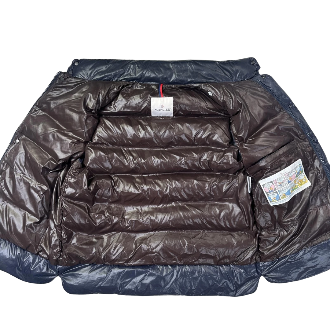Moncler Tib Gilet Down Vest (Navy)