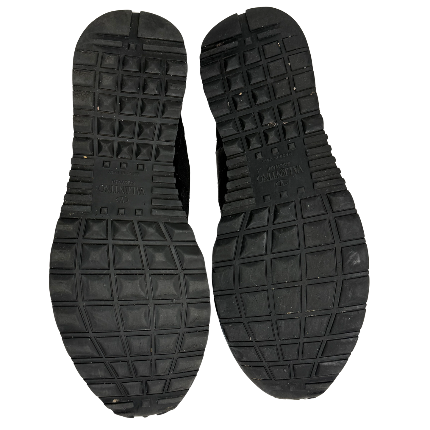 Valentino Camoflage Rockrunner Sneakers (Black)