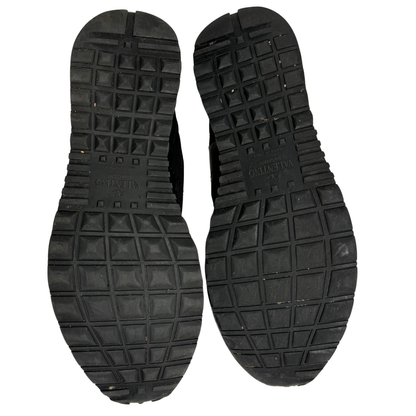 Valentino Camoflage Rockrunner Sneakers (Black)