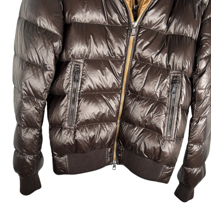 Moncler Marque Down Jacket (Brown)