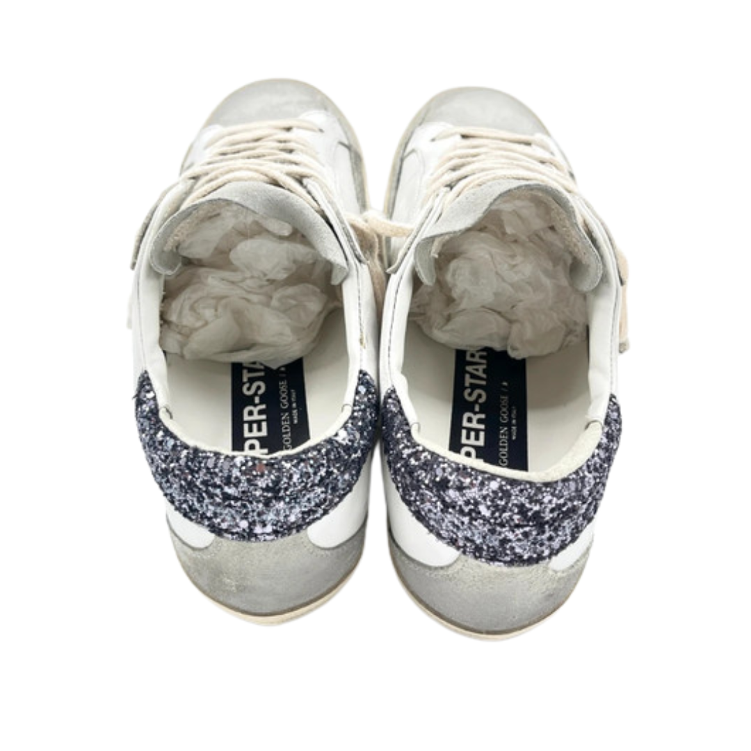 Golden Goose Superstar (White Grey) (Womens)