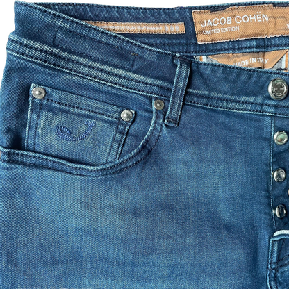 Jacob Cohën Nick Limited Edition Slim fit Jeans (Navy)