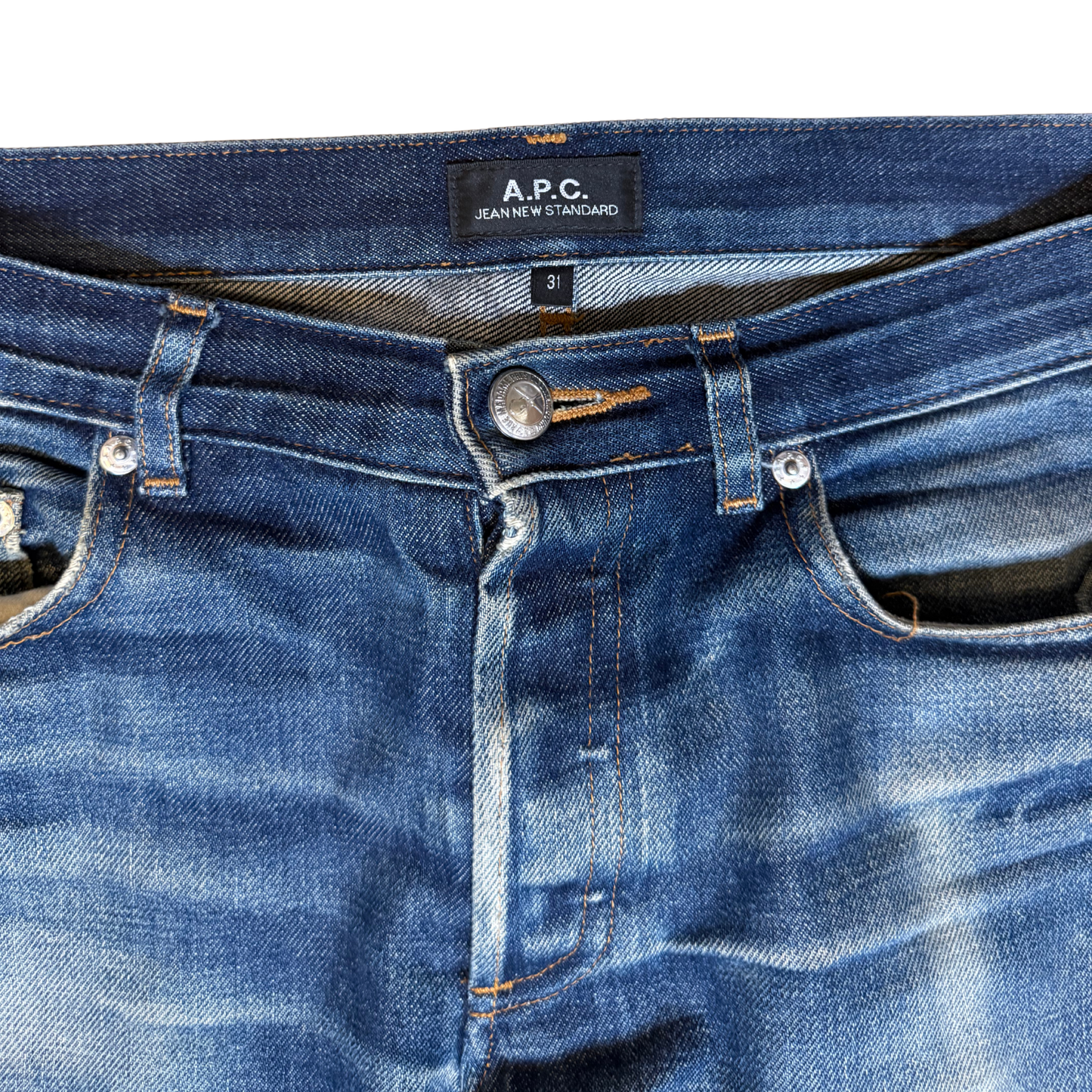 APC New Standard Dry Selvage Jeans (Navy)