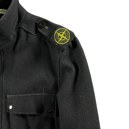 Stone Island Overshirt Jacket (Black)