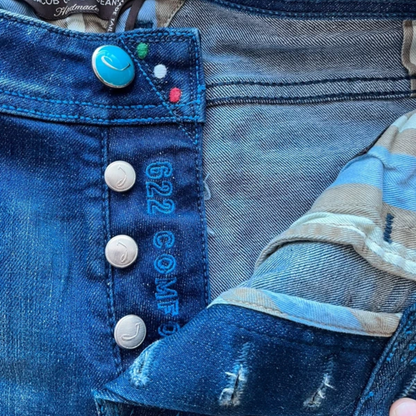 Jacob Cohën 622 Slim fit Jeans (Navy)