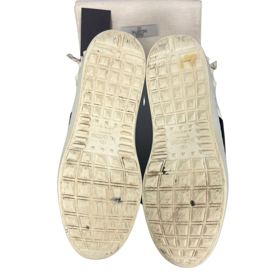 Valentino Garavani Open Sneakers (White Black)