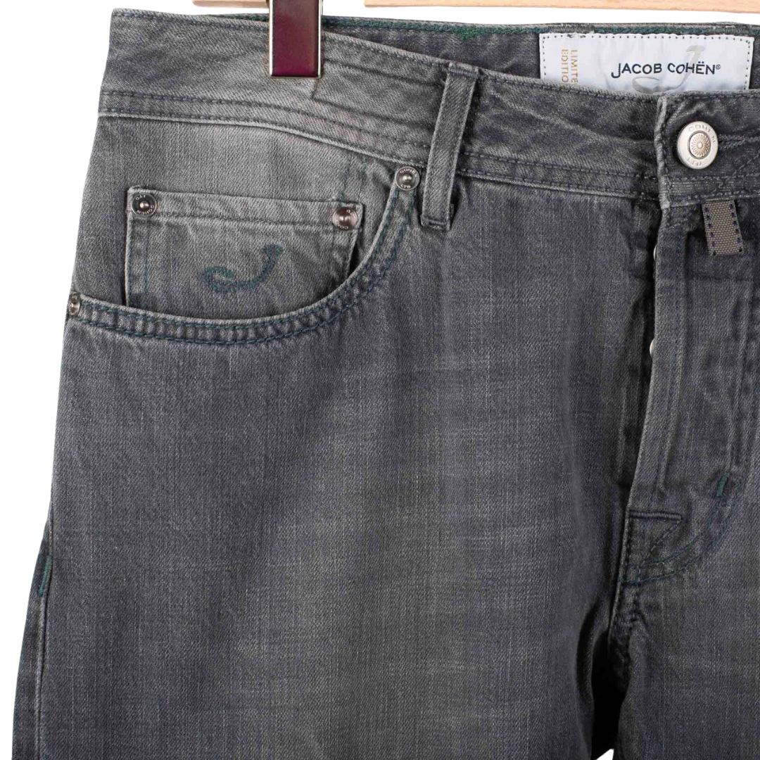 Jacob Cohën 688 Limited Edition Slim Fit Jeans (Grey) (New)