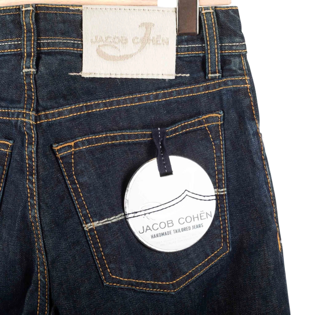 Jacob Cohën 688 Slim Fit Jeans (Navy) (New)