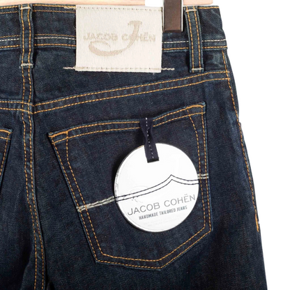 Jacob Cohën 688 Slim Fit Jeans (Navy) (New)