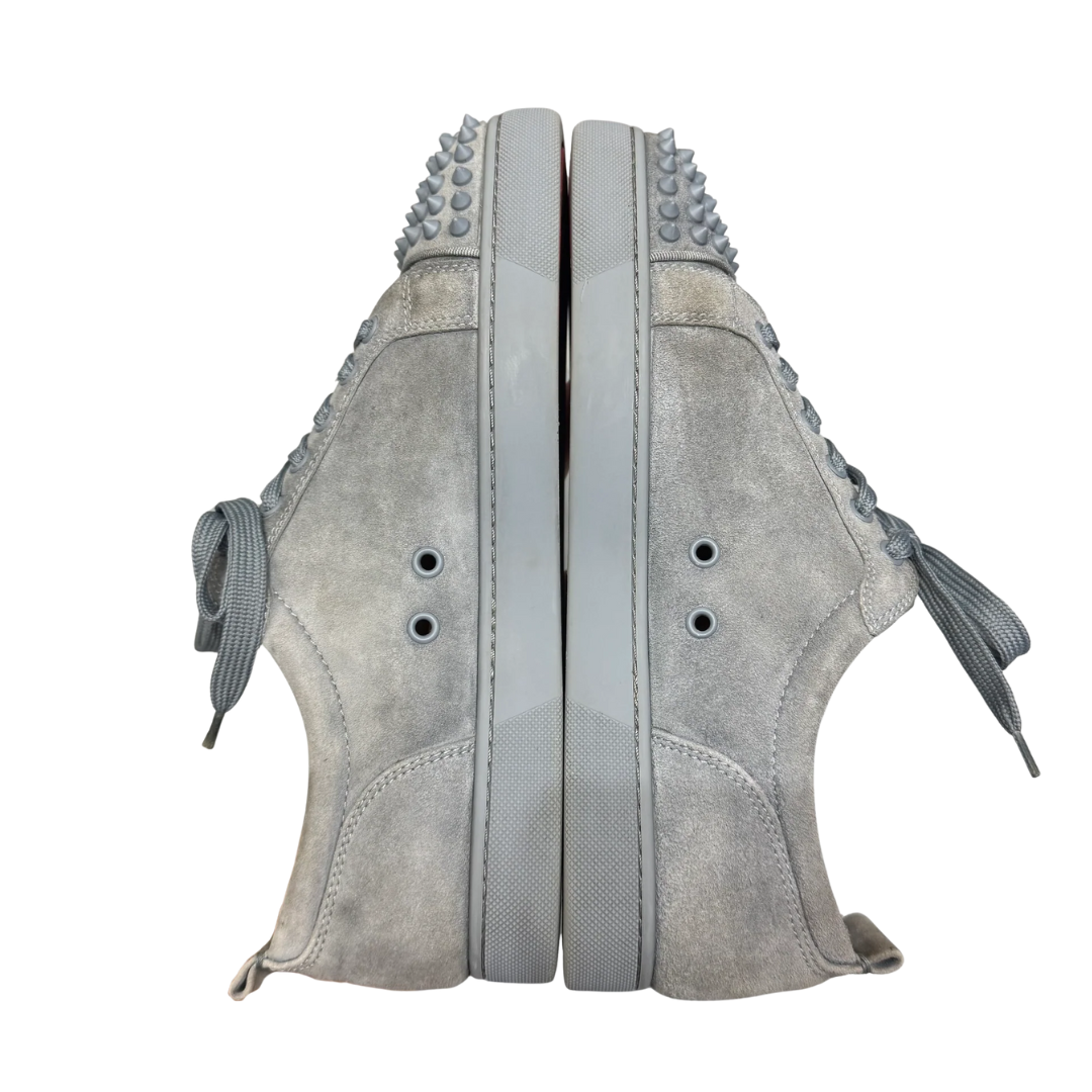 Christian Louboutin Louis Junior Spike Sneakers (Grey)