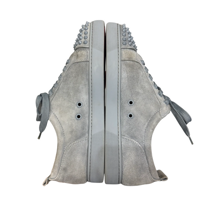 Christian Louboutin Louis Junior Spike Sneakers (Grey)