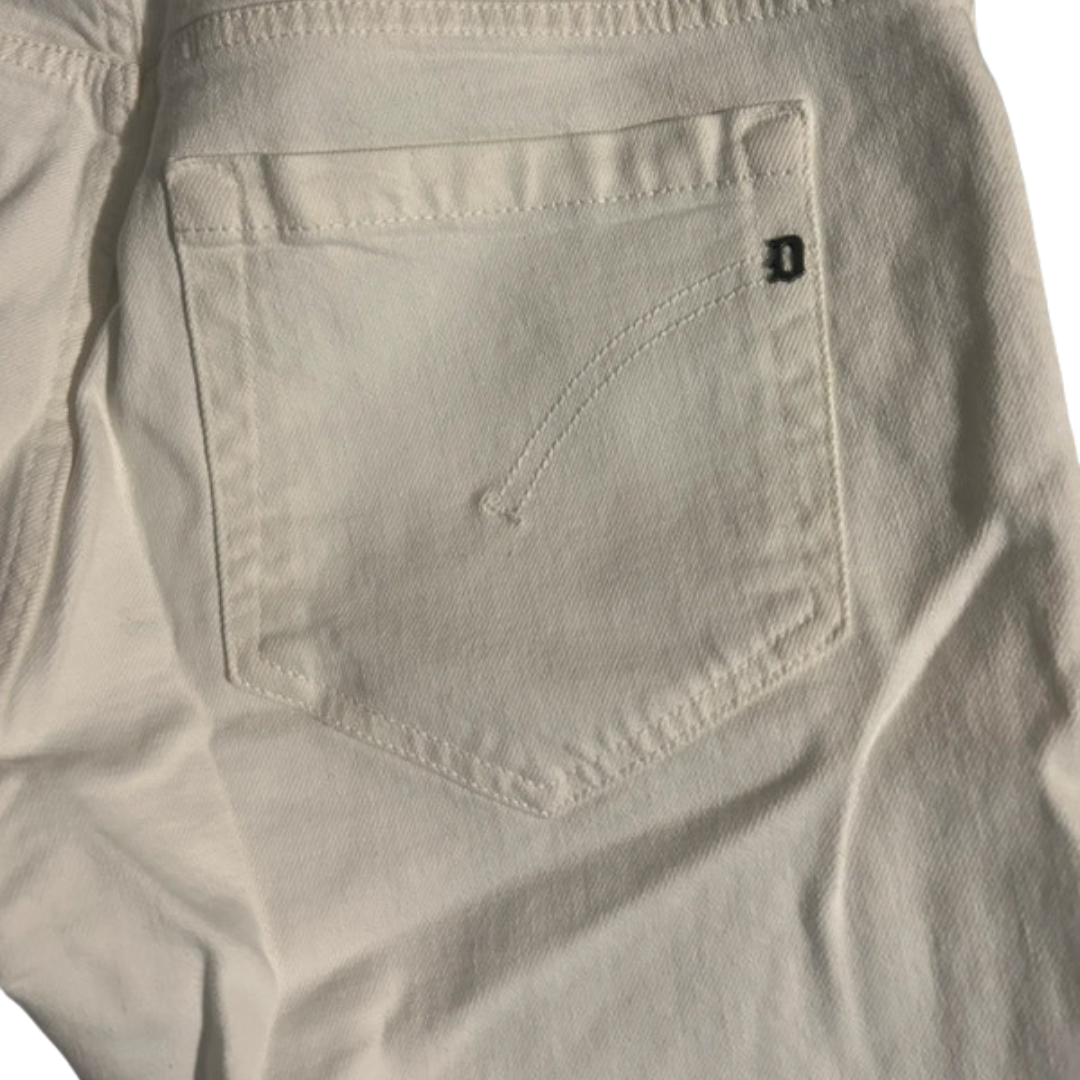 Dondup George Skinny Fit Jeans (White)