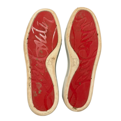 Christian Louboutin Louis Junior Sneakers (Velvet Green)