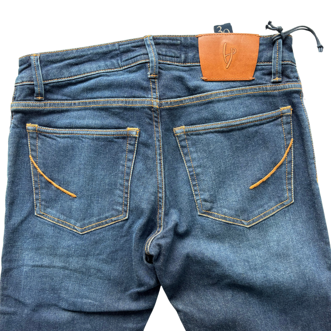 Handpicked Orvieto Slim Fit Jeans (Navy) (New)