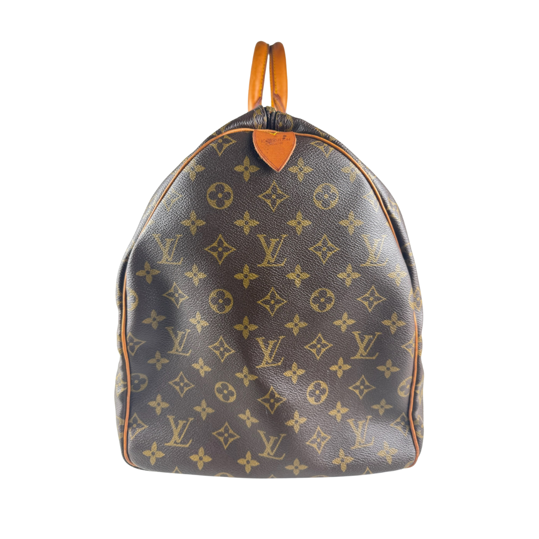 Louis Vuitton Keepall 55 Bag (Brown) (Vintage)