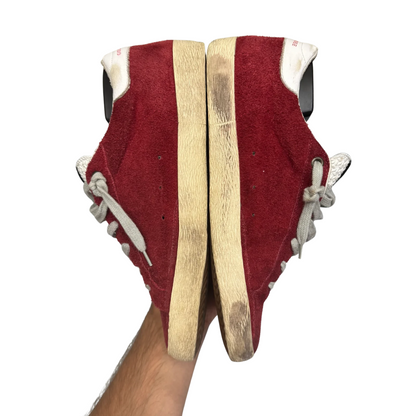 Golden Goose Superstar Sneakers (Red)