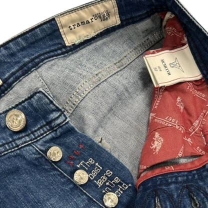 Tramarossa D214 Slim Fit Jeans (Navy)