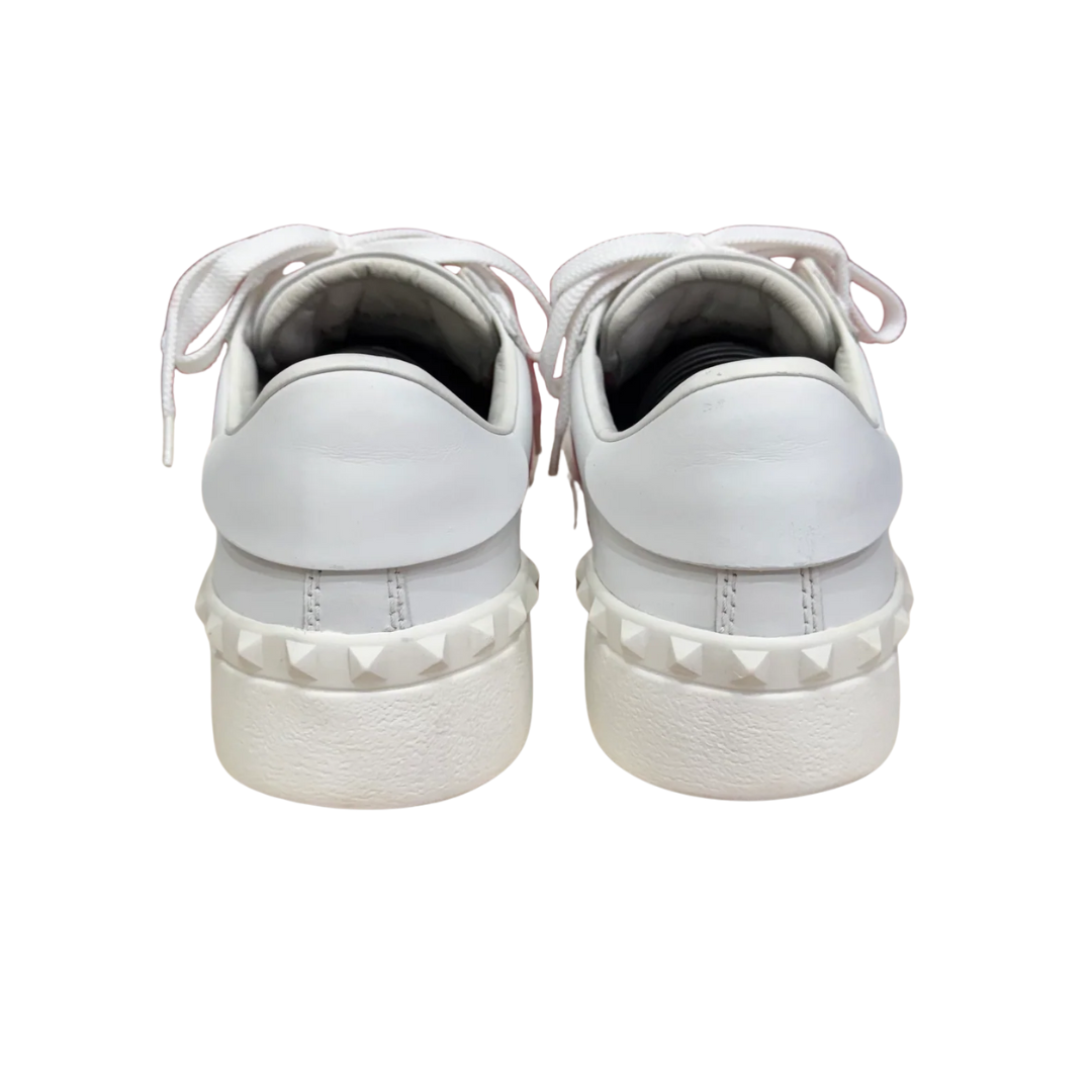 Valentino Garavani Open Sneakers (White Pink) (Womens)