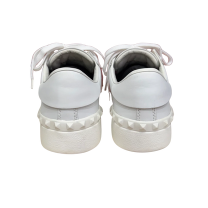 Valentino Garavani Open Sneakers (White Pink) (Womens)