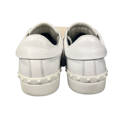 Valentino Garavani Open Sneakers (White Burgundy)