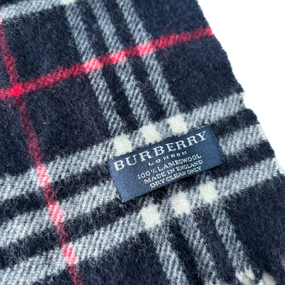 Burberry Vintage Scarf (Navy)