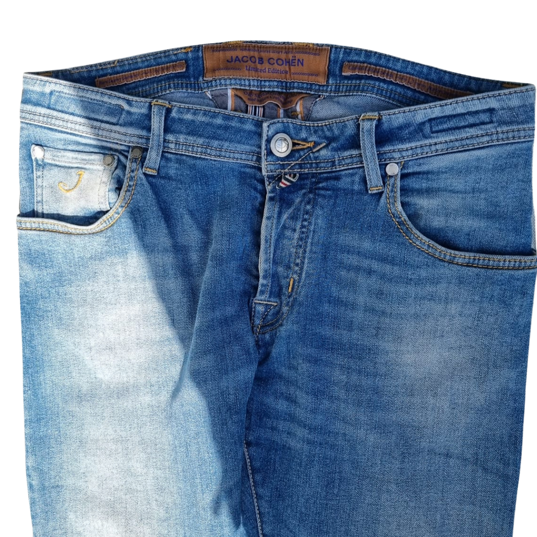 Jacob Cohën 622 Limited Edition Slim fit Jeans (Navy Blue)