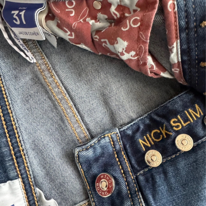 Jacob Cohën Nick Slim fit Jeans (Navy Blue)