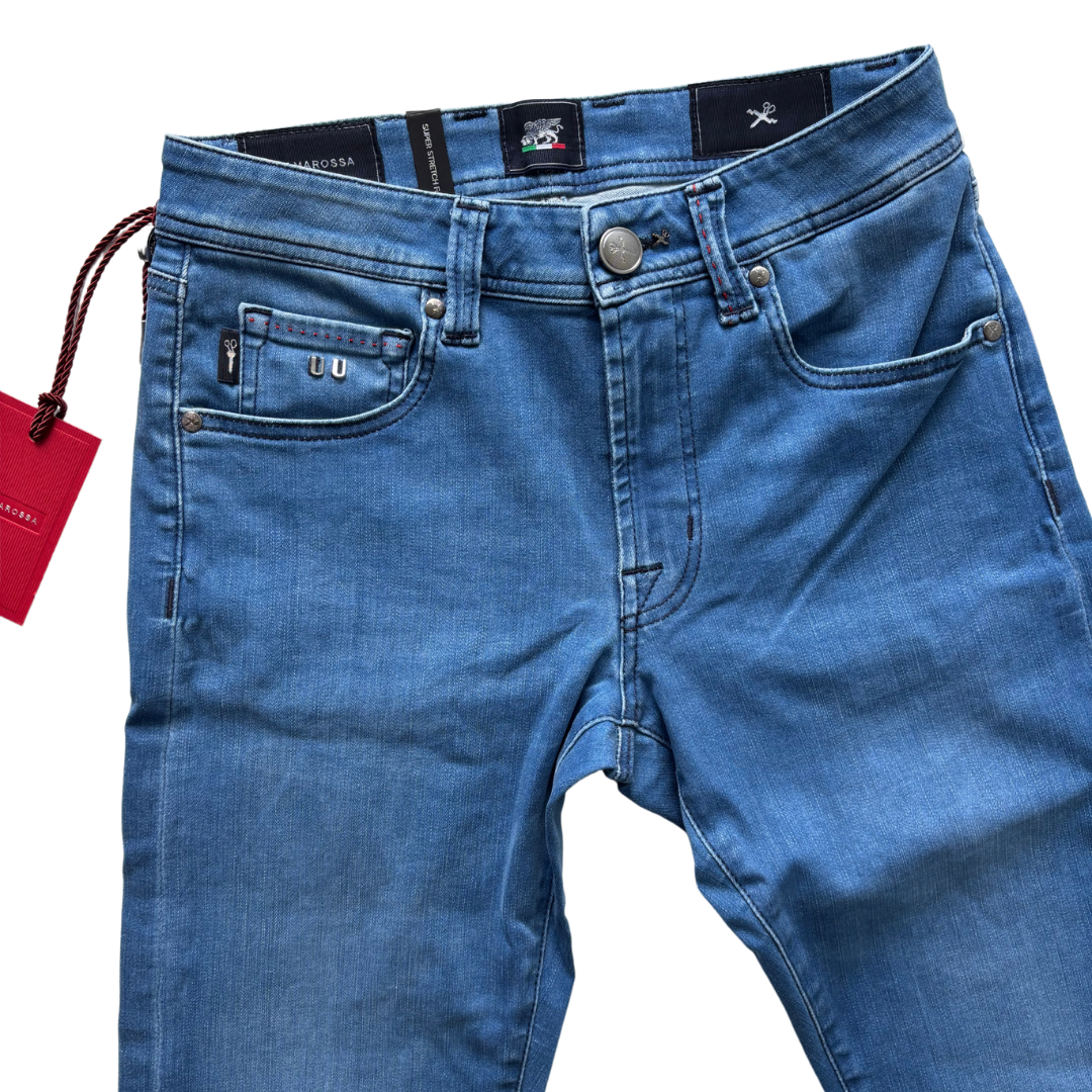 Tramarossa Michelangelo Slim-fit Jeans (Blue) (New)