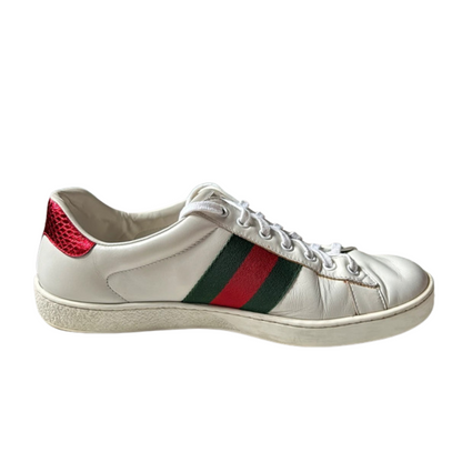 Gucci Ace Sneakers (White)