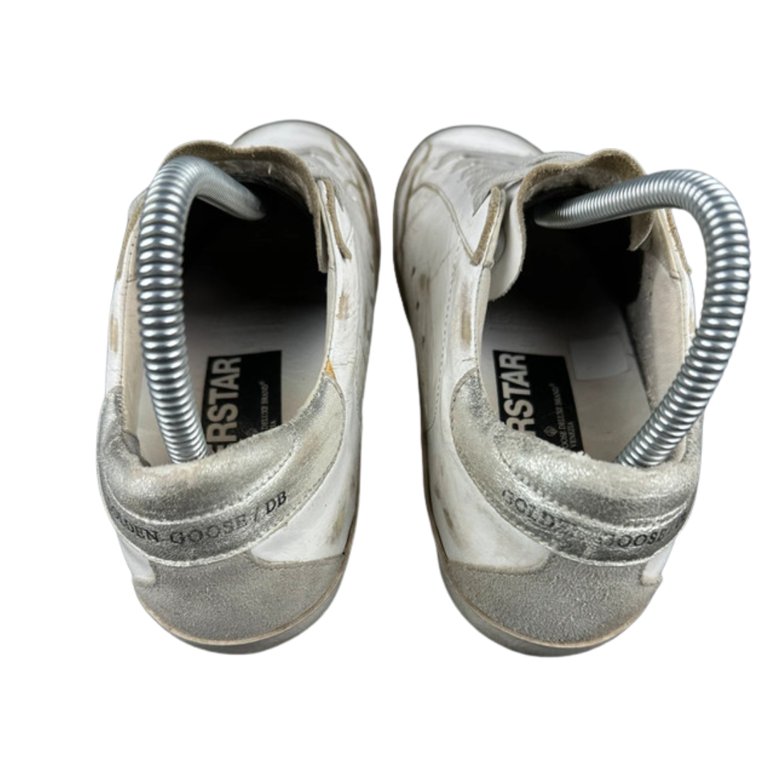Golden Goose Superstar Sneakers (White) (Women's)