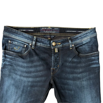 Jacob Cohën 622 Slim fit Jeans (Navy)