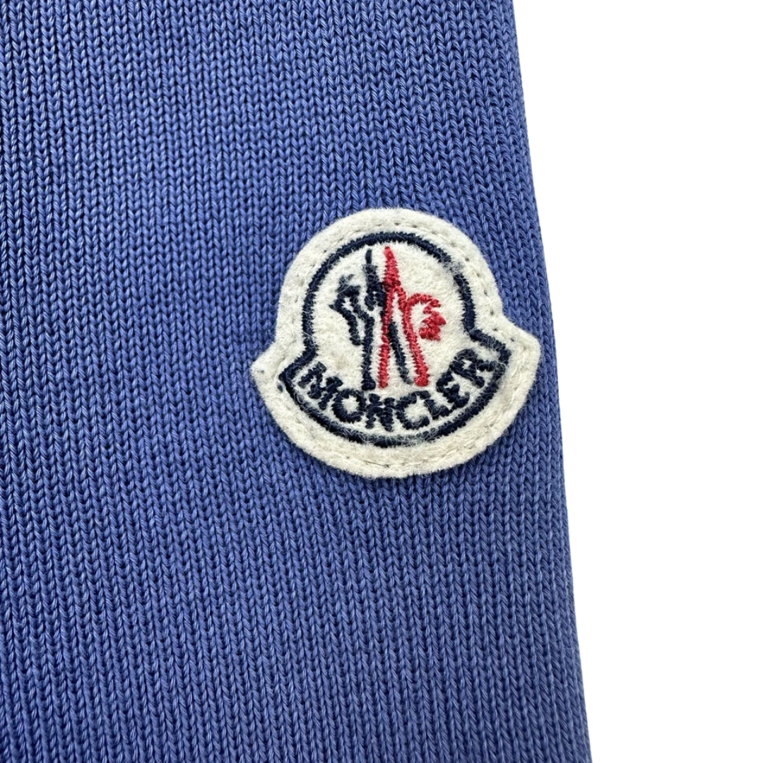 Moncler Maglia Tricot Cardigan Jacket (Royal Blue)