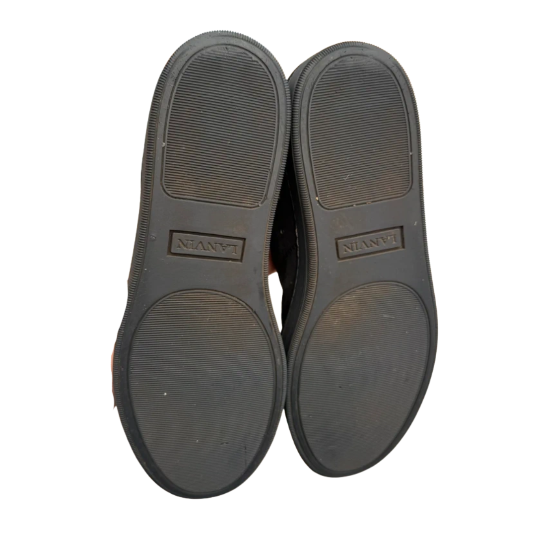 Lanvin Cap Toe Sneakers (Black)