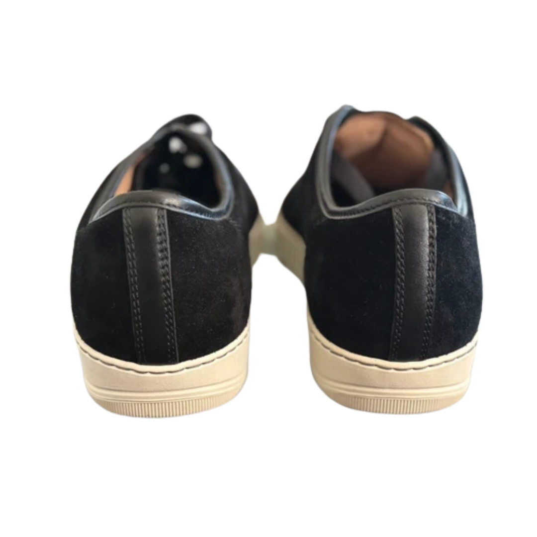 Lanvin Cap Toe Sneakers (Black) (New)