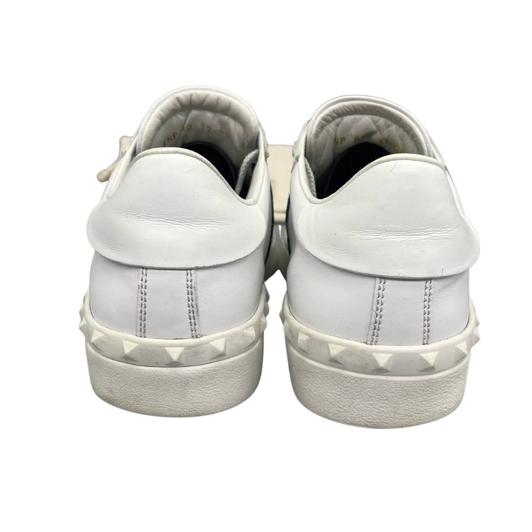 Valentino Garavani Open Sneakers (White Navy)