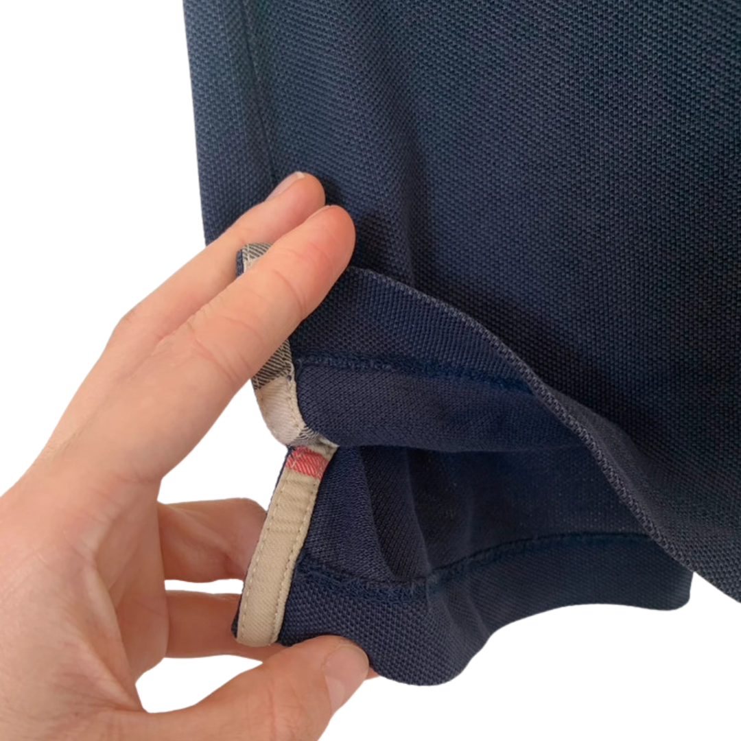 Burberry Polo Shirt (Navy)