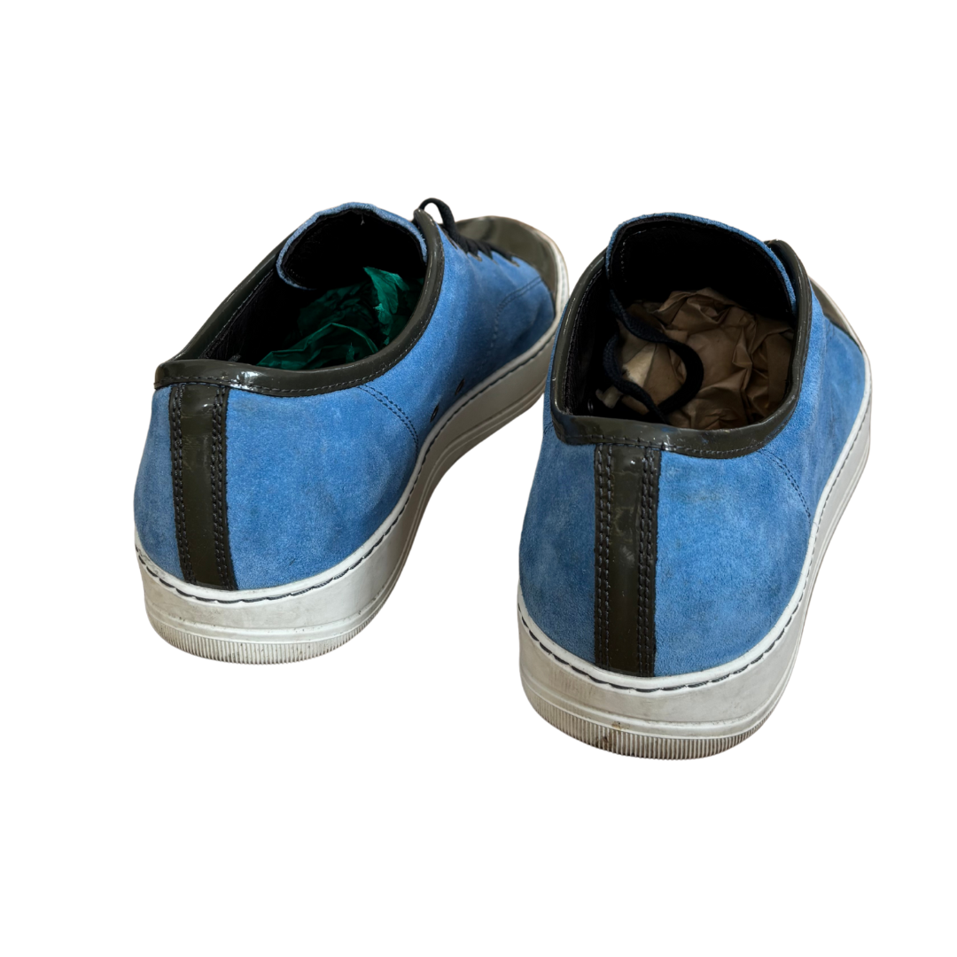 Lanvin Cap Toe Sneakers (Blue)